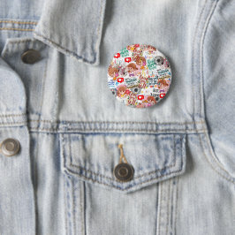Süße Motivations-Positive Zitate Kawaii  Button