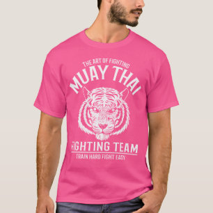 Süße Muay Thai Einhörner Lustige Thai Boxkämpfer T-Shirt