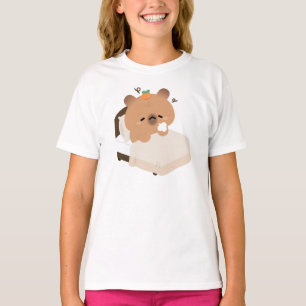 Süße müde Capybara T-Shirt