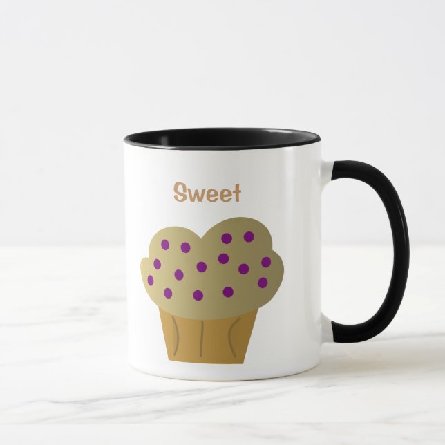 Süße Muffin-Tasse Tasse (Rechts)