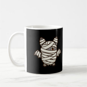 Süße Mumien-Fledermaus Halloween Kaffeetasse