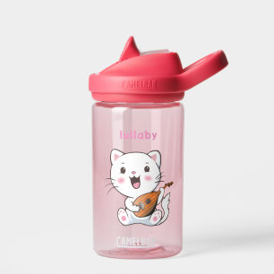 Süße musikalische Katzen-Wasserflasche Trinkflasche