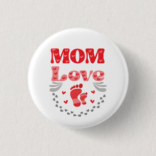 Süße Mutterliebe Button