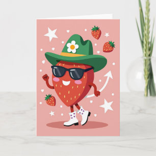 Süße Muttertags-Frucht-Design-Karte Karte