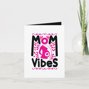 Süße Mutti-Vibes Wortkunst Karte