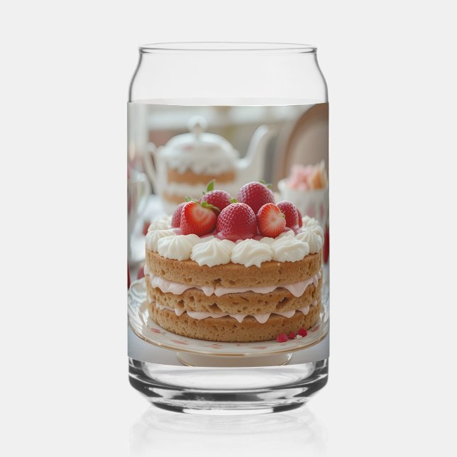 Süße Nachmittags-Tea-Time Dosenglas (Rückseite)