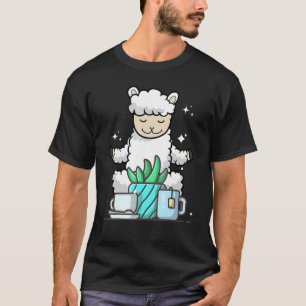 Süße Namaste-Schafe machen Yoga-Gartenarbeit Kaff T-Shirt
