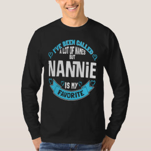 Süße Nanny für Oma für Nanny T-Shirt