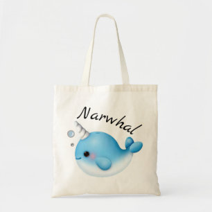Süße Narwal-Tasche Tragetasche