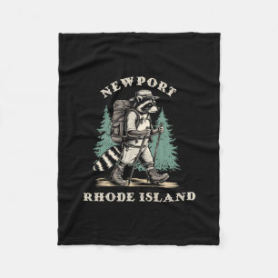 Süße Newport Rhode Island Wanderweg-Abenteuer R Fleecedecke