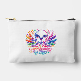 Süße Oktopus-Rück-zur-Schule-Etuie Zubehörtasche