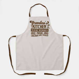 Süße Oma Küchen Wortkunst Schürze