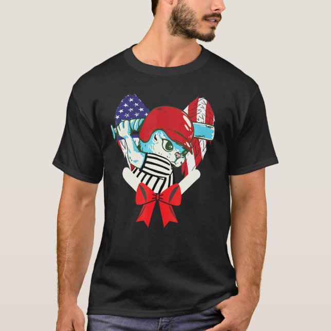 Süße orange Katze Kitty T-Shirt (Vorderseite)