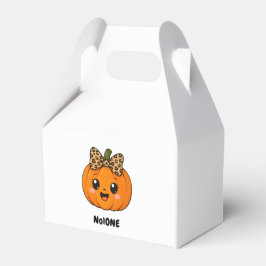 Süße Orange Kleine Kürbis Halloween Individueller Geschenkschachtel