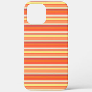 Süße orange-rote Streifen Case-Mate iPhone Hülle