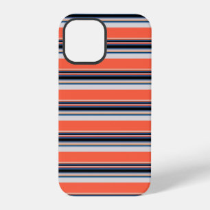 Süße orangeblaue Streifen iPhone 12 Pro Hülle