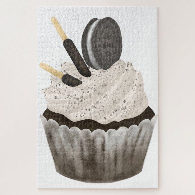 Süße Oreo-Cupcake-Puzzles  Puzzle (Vertikal)