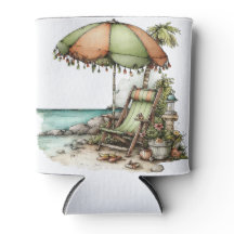 SÜSSE ORIGINELLE SOMMERSTRANDSZENE