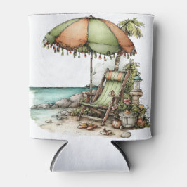 SÜSSE ORIGINELLE SOMMERSTRANDSZENE DOSENKÜHLER