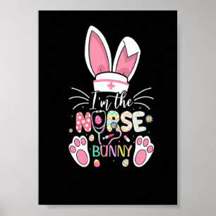 Süße Osterhase Ich bin der Krankenpfleger-Hase Kra Poster