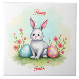 Süße Osterhase Sammlung Fliese