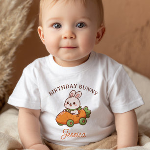 Süße Osterhasen-Geburtstagsfeier zum 1. Geburtstag Baby T-shirt