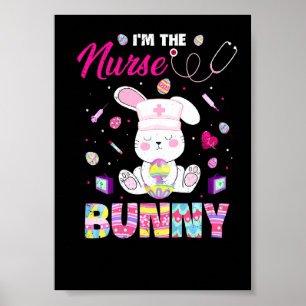 Süße Osterhasen Ich bin der Krankenpfleger-Hase Kr Poster
