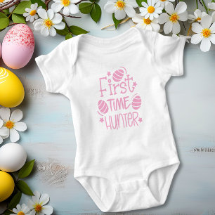 Süße Ostern Erstmaliger Ostereiersucher Baby Strampler