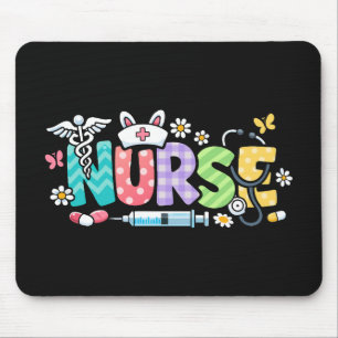 Süße Ostern-Krankenschwester Medizinischer Humor Mousepad