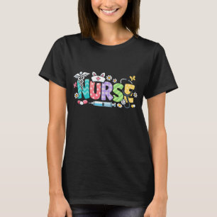 Süße Ostern-Krankenschwester Medizinischer Humor T-Shirt