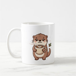 Süße Otter-Latte-Mug Kawaii Charakter Kaffeetasse