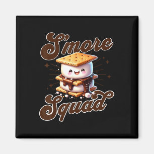 Süße Outdoor-S'more-Truppe Camping-Familie passend Magnet
