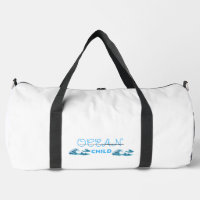 Süße Ozean-Kind-Kinder-Tasche Strand-Duffel-Tasche