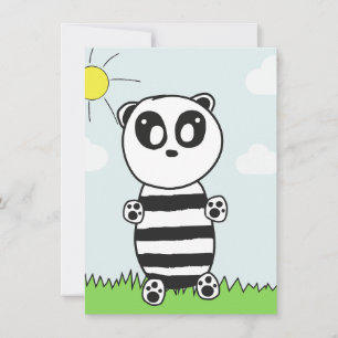 Süße Panda-Illustration