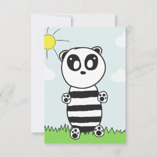 Süße Panda-Illustration