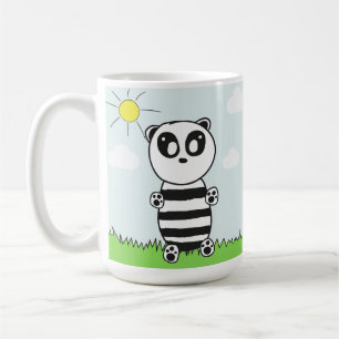 Süße Panda-Illustration Kaffeetasse