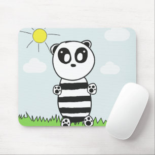 Süße Panda-Illustration Mousepad