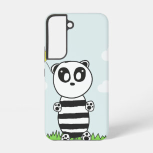 Süße Panda-Illustration Samsung Galaxy Hülle