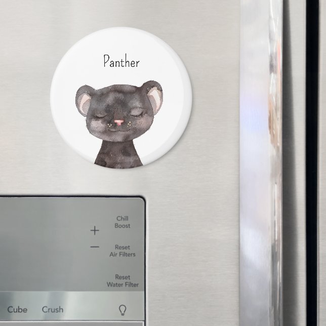 Süße Panther Tiere Magnet (In Situ (Kühlschrank))