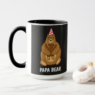 Süße Papa-Bär Vatertagsgeschenk Spezialtasse Tasse
