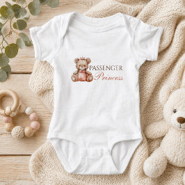 Süße Passagierprinzessin  Baby Strampler