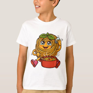Süße Pasta-Polo-Kochsuppe mit Pfeffer-T-Shirt T-Shirt