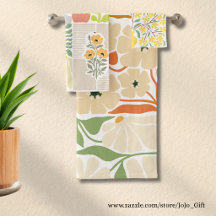 Süße Pastell-Collage Hintergrund florale Abstrakti