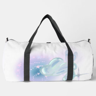 Süße Pastell-Flüssigkeits-Blasen-Hase-Tasche Duffle Bag