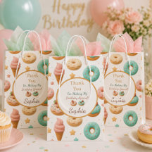 Süße Pastell-Geburtstags-Geschenktüte