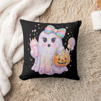 Süße Pastell-Geister-Halloween-Kissen Kissen