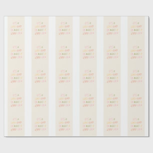 Süße Pastell-Hand-Lettering-Motivationszitat-Kunst Geschenkpapier