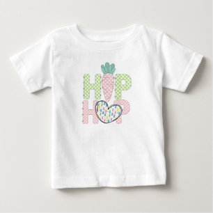 Süße Pastell-Hip-Hop-Oster-T-Shirt für Babys zum 1 Baby T-shirt