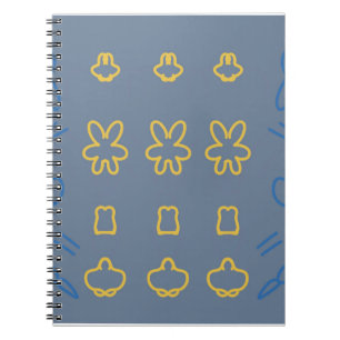 Süße Pastell-Kawaii-Ästhetik Minimalistisches Must Notizblock