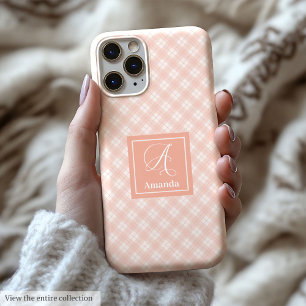 Süße Pastell-Koralle iPhone-Hülle Trendiges klares Case-Mate iPhone Hülle